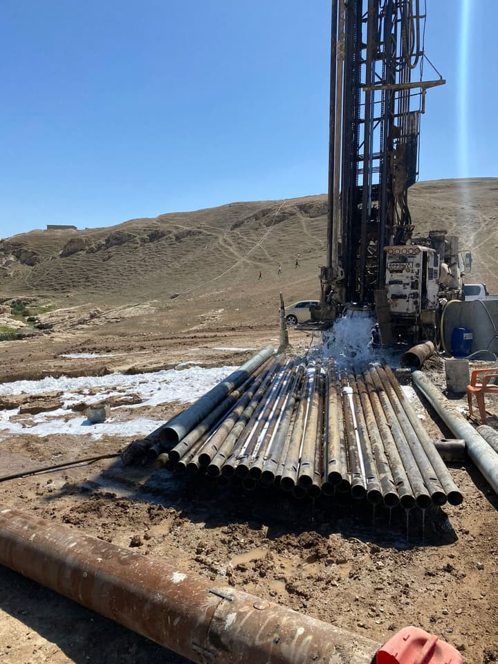 Heavy equipment excavation work
