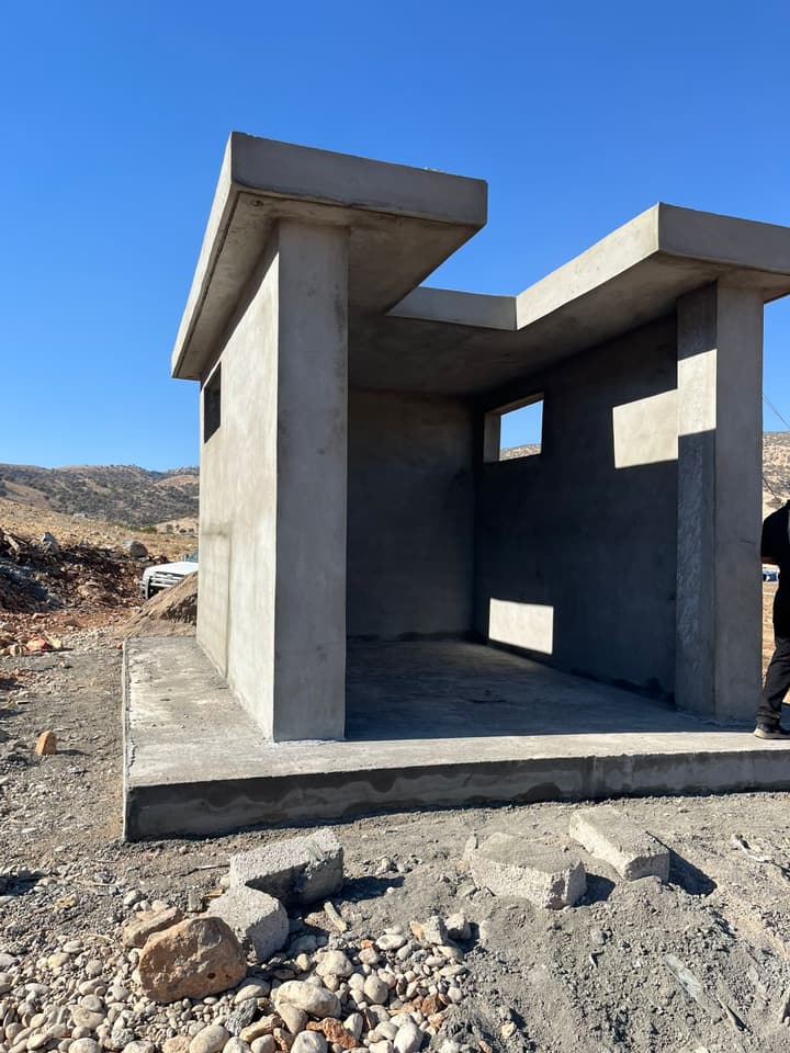 Rebar reinforcement for a concrete structure